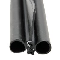 AP Products Single-Wiper Slide-Out Seal, 28 Feet, 2" x 3", Black
