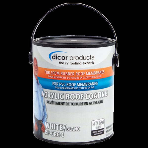 Dicor EPDM Roof Coating White 1 Gallon