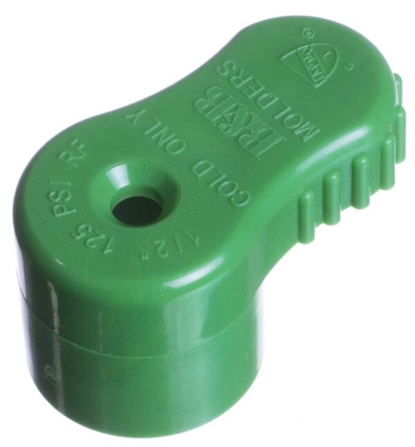 B&B Molders Fresh Water Bypass Valve Handle, Green, for Nautilus P1 Panel