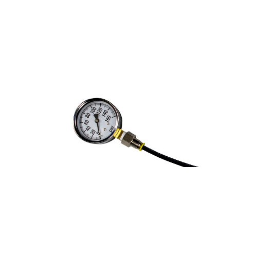 Demco Air Pressure Gauge, 0-160 PSI, Analog