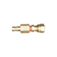 Demco Air Line Quick Disconnect, Male, 1/8 inch Brass