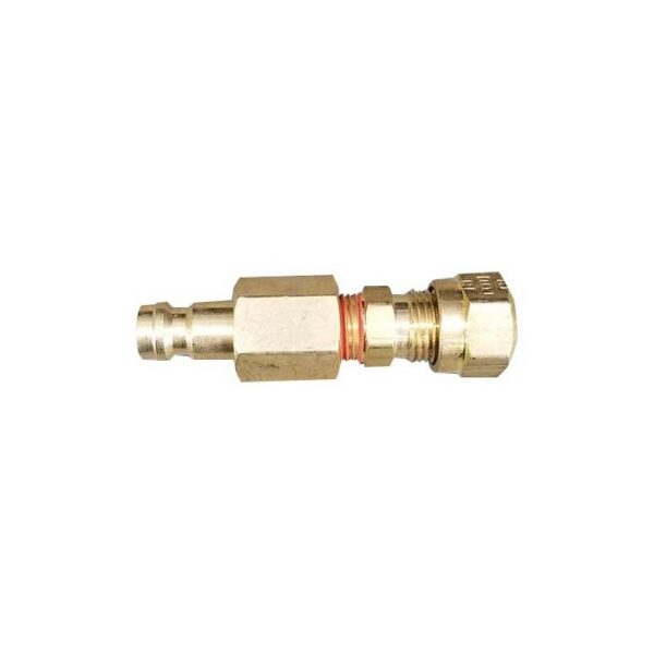 Demco Air Line Quick Disconnect, Male, 1/8 inch Brass