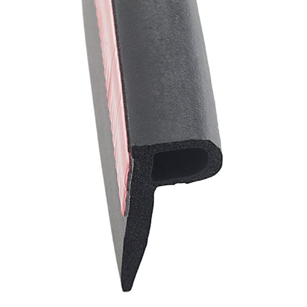 AP Products Slide Out Seal, P-Profile, 100 Feet, Black