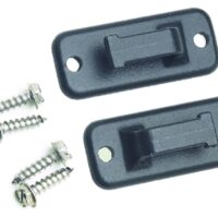 Carefree RV Awning Pull Strap Catch, Black, Set of 2