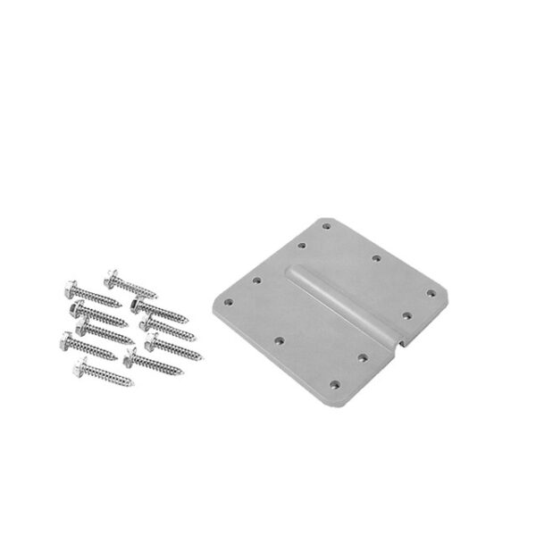 Winegard RV TV Cable Entry Plate, Single, Silver