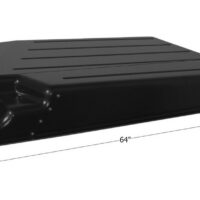 Icon Waste Holding Tank, 76 Gallon, Black ABS