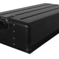 Icon Waste Holding Tank, 37.5 Gallon, Black ABS