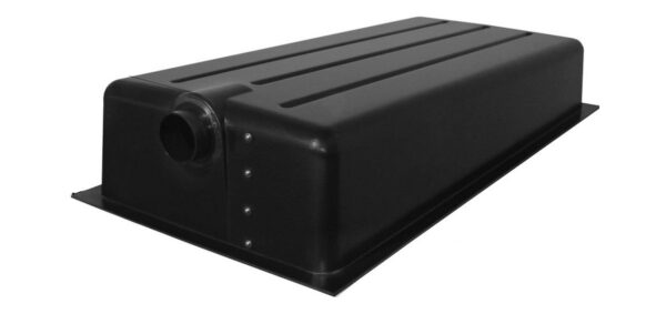 Icon Waste Holding Tank, 37.5 Gallon, Black ABS