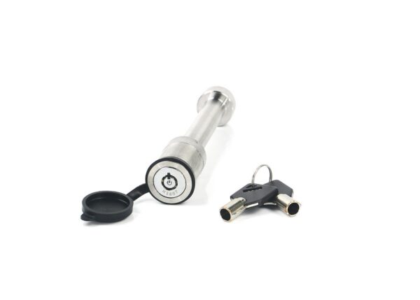Weigh Safe Trailer Hitch Pin 5/8" Stainless Steel with Key Lock, 3-1/2" Length