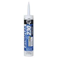 DAP Latex Caulk, 10.1 oz Cartridge, Clear, Paintable