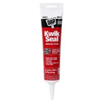 DAP Acrylic Caulk, 5.5 oz Tube, White, Interior, Paintable