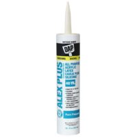 DAP Latex Caulk, 10.1 oz Cartridge, White, Paintable