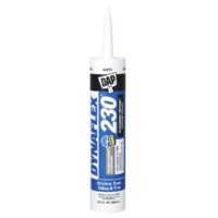 DAP Latex Caulk, White, 10.1 oz, Paintable
