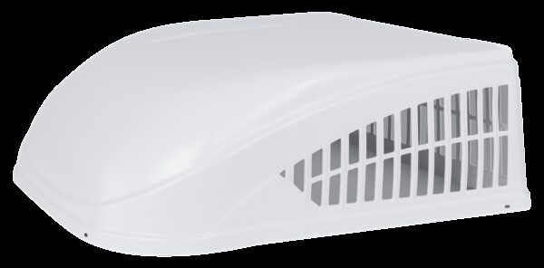 Icon Air Conditioner Shroud, Polar White — fits Dometic Brisk II Series