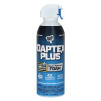 DAP Foam Sealant Aerosol, 12 oz, Bright White