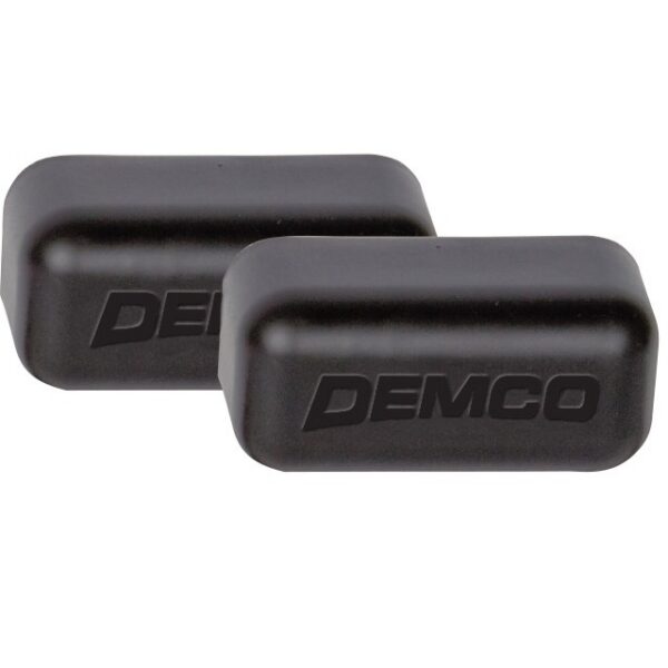 Demco Baseplate Protective Caps, Black, Set of 2