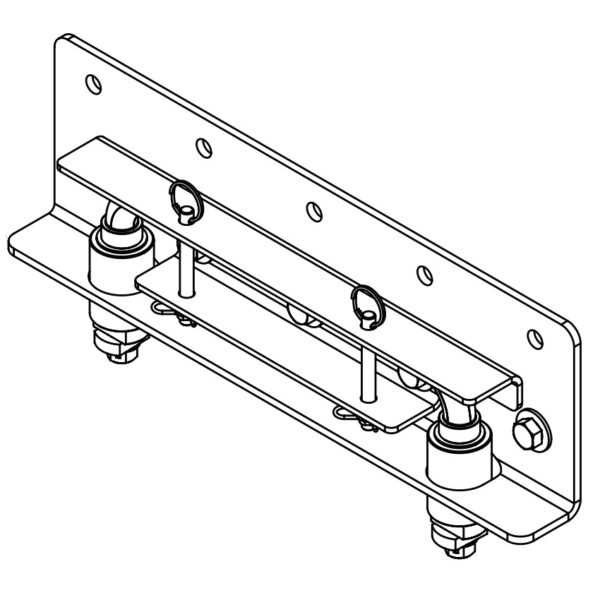 Demco Autoslide Series Fifth Wheel Adapter Plate