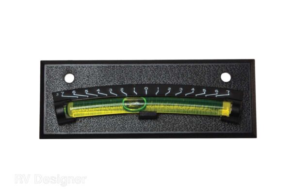 RV Designer Bubble Level, Side-to-Side, Adhesive-Backed, Set of 2