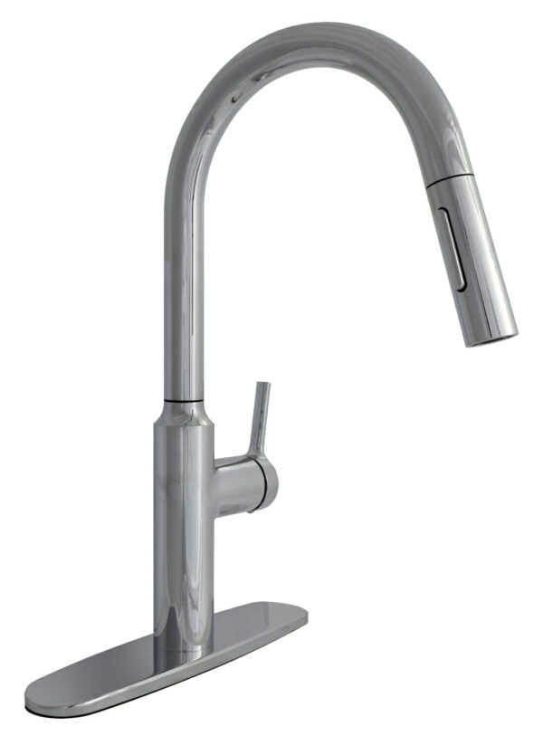 Phoenix Products Kitchen Faucet, High Arc, Chrome Silver, Single Lever