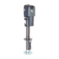 Husky Towing Electric Trailer Tongue Jack, 4500 lb, Round Topwind