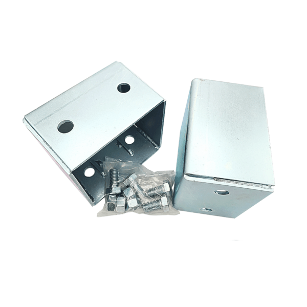 Rieco-Titan Tripod Jack Lift Extension, Box Type, Zinc-Plated, Set of 4