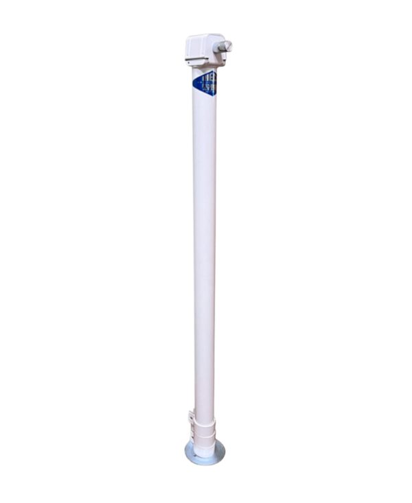 Rieco-Titan Manual Stabilizer Jack, 2000 lb, 36 Inch, White, C-Clamp