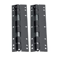 Rieco-Titan Camper Jack Bracket, Black, Swing-Away, Set of 2