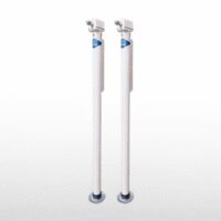 Rieco-Titan Manual Stabilizer Jack, White, 2000 lb, 37 Inch