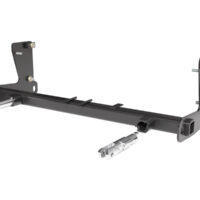 Blue Ox Vehicle Baseplate with Removable Tabs, Steel, Black