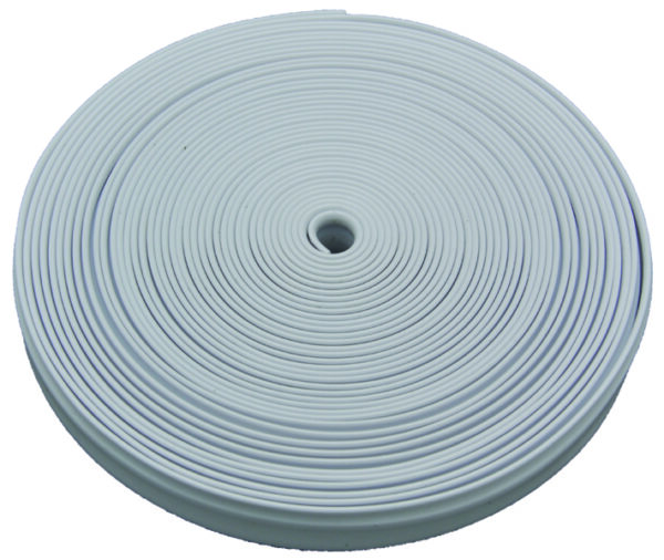 AP Products Trim Insert, 7/8 Inch x 25 Feet, Polar White Plastic