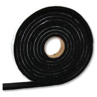 AP Products Weather Stripping Foam, 50 Foot Roll, Black