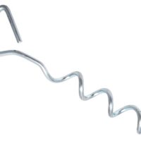 Valterra Spiral Corkscrew Anchor, Zinc-Plated, Awning Tie Down