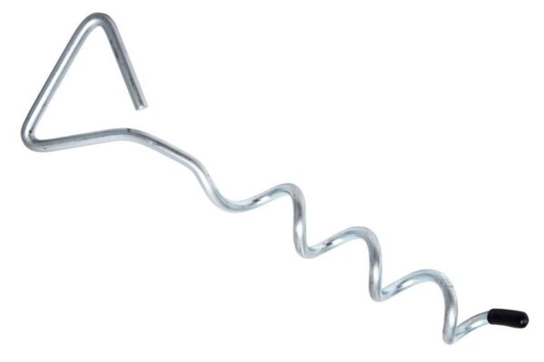 Valterra Spiral Corkscrew Anchor, Zinc-Plated, Awning Tie Down