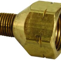 JR Products POL Coupling Propane Adapter, 1/4 Inch Male to Female