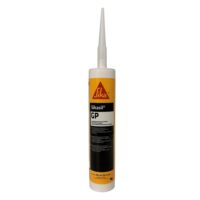 AP Products Sikasil Silicone Caulk, Clear, 10.1 oz Cartridge