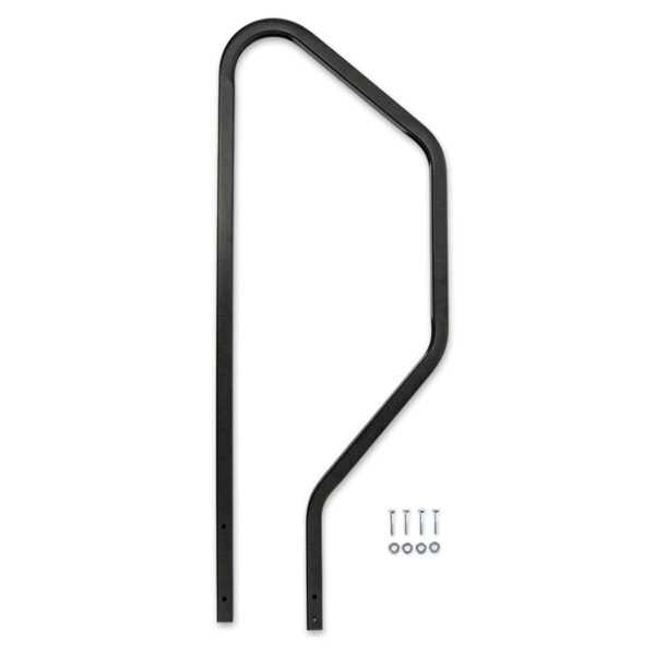 MORryde Entry Step Hand Rail, 39" Length, Powder-Coated Black