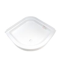 Specialty Recreation Shower Pan, 34x34, Neo-Angle, White