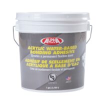 Lippert Alpha Systems Roof Membrane Adhesive, 1 Gallon, Water-Based