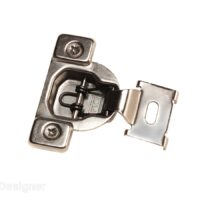 RV Designer Self-Closing Door Hinge, Silver
