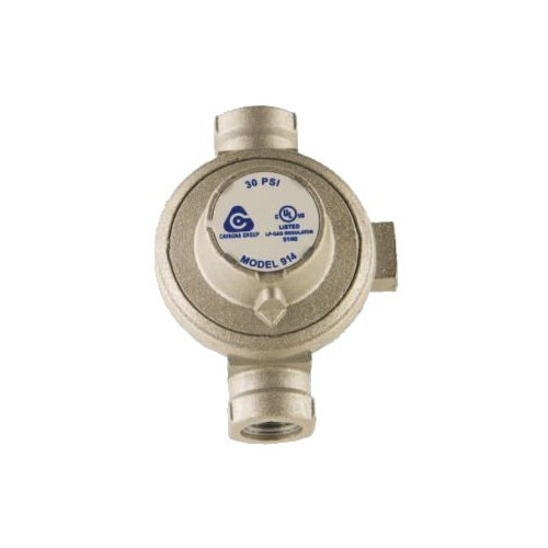 Cavagna Group High Pressure Single-Stage Propane Regulator, Vertical, 160,000 BTU