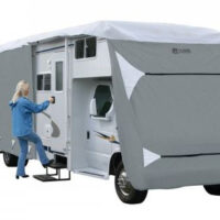 Classic Accessories Class C Motorhome Cover, 20–23 feet, Gray/White, Poly PRO3