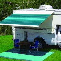 Carefree RV Freedom Wall Mount Awning, Manual, 8'5", Silver Shale