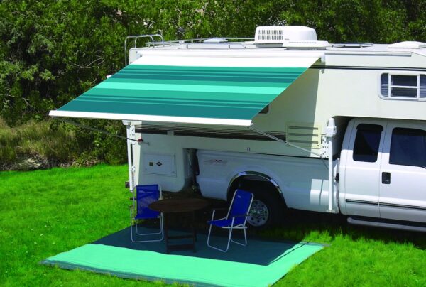 Carefree RV Freedom Wall Mount Awning, Manual, 8'5", Silver Shale