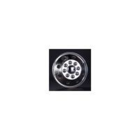 Wheel Masters 16 Inch 8-Hole Stainless Steel Wheel Cover, Silver