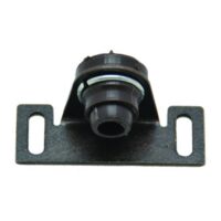 AP Products Cabinet Door Latch, Friction, Black