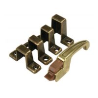 JR Products Cabinet Catch, Aluminum, Gold