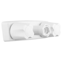 Dura Faucet Quick Connect Exterior Shower Faucet, White