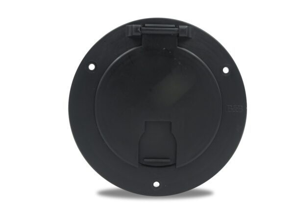 B&B Molders Electrical Cord Hatch Black