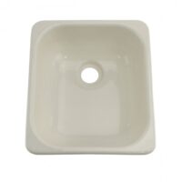 Lippert Better Bath Outdoor Kitchen Sink, Square, Parchment