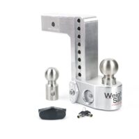 Weigh Safe Drop Hitch with Built-In Tongue Weight Scale, 2-1/2" Receiver, 18,500 lb GTW